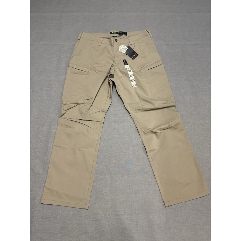 5.11 Tactical Apex Pants Mens Size 40x32 Khaki Regular Fit Stretch NEW NWT